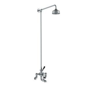 Lefroy Brooks Classic Bateria wannowa termostatyczna 2-otworowa ścienna z deszczownicą Ø 200 mm Chrom WMBL8822CP