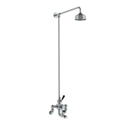 Lefroy Brooks Classic Bateria wannowa termostatyczna 2-otworowa ścienna z deszczownicą Ø 129 mm Chrom WMBL8821CP