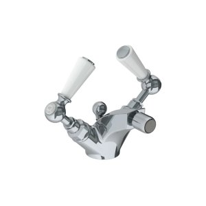 Lefroy Brooks Classic Bateria bidetowa z korkiem automatycznym Chrom WL1195CP