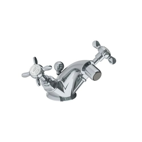 Lefroy Brooks Classic Bateria bidetowa z korkiem automatycznym Chrom LB1199CP