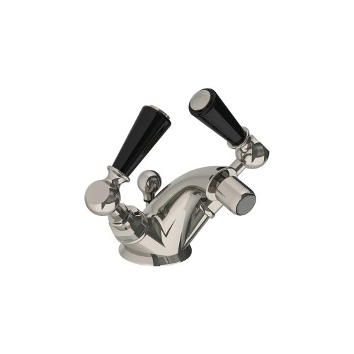 Lefroy Brooks Classic Bateria bidetowa z korkiem automatycznym Silver Nickel BL1199NK