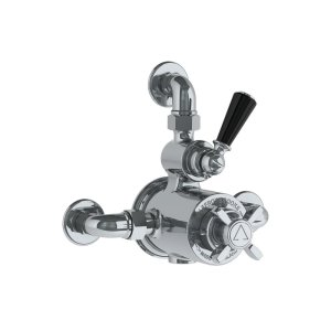 Lefroy Brooks Classic Bateria termostatyczna natryskowa z zaworem ciśnieniowym na jednodrożna Chrom BL8725CP