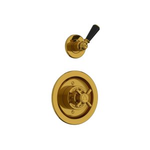 Lefroy Brooks Classic Bateria termostatyczna natryskowa podtynkowa z zaworem ciśnieniowym na jednodrożna Antique Gold BL8801AG