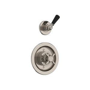 Lefroy Brooks Classic Bateria termostatyczna natryskowa podtynkowa z zaworem ciśnieniowym na jednodrożna Silver Nickel BL8801NK