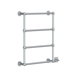 Lefroy Brooks Classic Grzejnik łazienkowy wodno-elektryczny 610x762 mm Chrom LB3200CP-DF