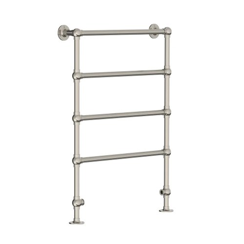 Lefroy Brooks Classic Grzejnik łazienkowy wodny 610x915 mm stojący Silver Nickel LB3203NK