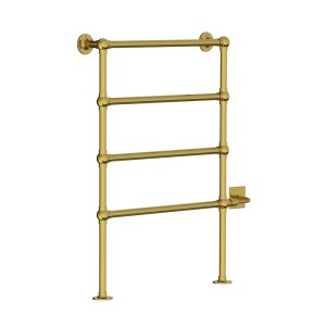Lefroy Brooks Classic Grzejnik łazienkowy elektryczny 610x915 mm stojący Polished Brass LB3203PB-SE