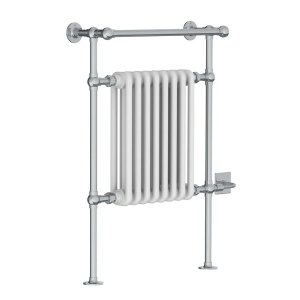 Lefroy Brooks Classic Grzejnik łazienkowy elektryczny 593x916 mm stojący Chrom LB3202CP-SE
