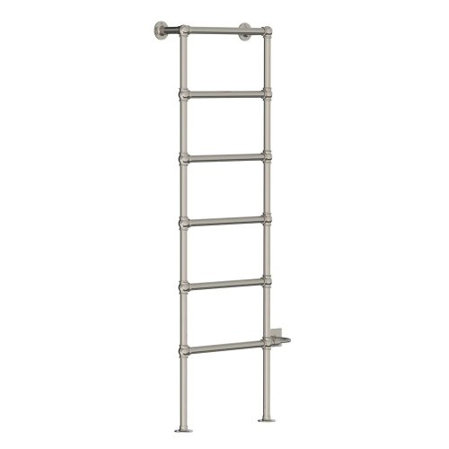 Lefroy Brooks Classic Grzejnik łazienkowy elektryczny 505x1788 mm stojący Silver Nickel LB3206NK-SE