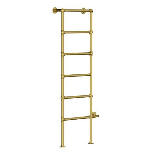 Lefroy Brooks Classic Grzejnik łazienkowy elektryczny 505x1788 mm stojący Polished Brass LB3206PB-SE