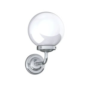 Lefroy Brooks Classic Kinkiet dekoracyjny "Kula" Chrom LB4010CP