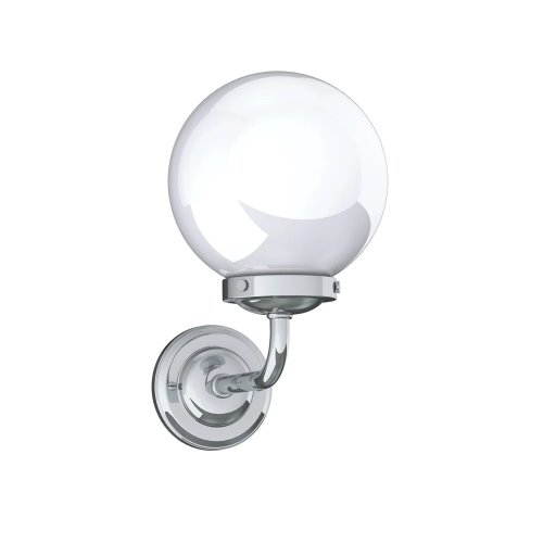 Lefroy Brooks Classic Kinkiet dekoracyjny "Kula" Chrom LB4010CP