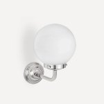 Lefroy Brooks Classic Kinkiet dekoracyjny "Kula" Chrom LB4010CP