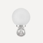 Lefroy Brooks Classic Kinkiet dekoracyjny "Kula" Chrom LB4010CP