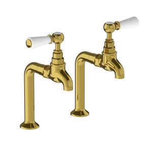 Lefroy Brooks Classic Kran kuchenny - zestaw Polished Brass WL1590PB