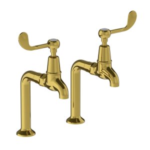 Lefroy Brooks Classic Kran kuchenny - zestaw Polished Brass CL1590PB