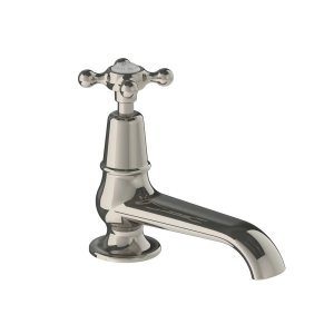 Lefroy Brooks Classic Kran umywalkowy stojący z długą wylewką Silver Nickel CHX8030NK