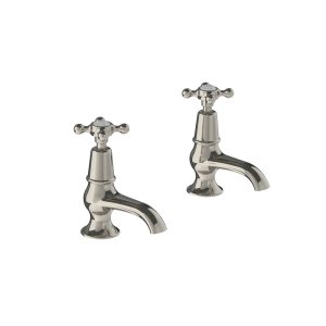Lefroy Brooks Classic Krany umywalkowe stojące - zestaw Silver Nickel CH8022NK