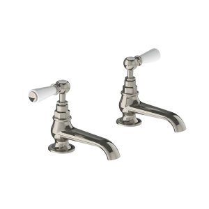 Lefroy Brooks Classic Krany umywalkowe stojące - zestaw Silver Nickel WL8030NK