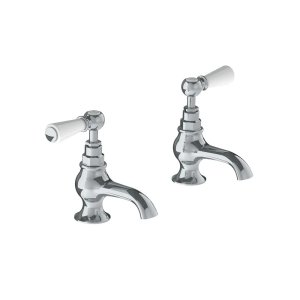 Lefroy Brooks Classic Krany wannowe stojące - zestaw Chrom WL8054CP