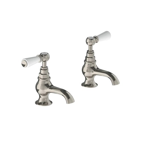 Lefroy Brooks Classic Krany wannowe stojące - zestaw Silver Nickel WL8054NK