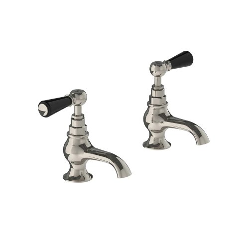 Lefroy Brooks Classic Krany wannowe stojące - zestaw Silver Nickel BL8054NK