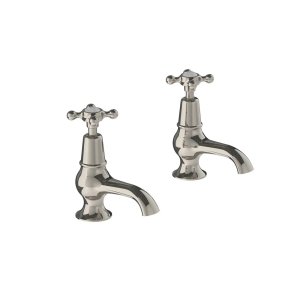 Lefroy Brooks Classic Krany wannowe stojące - zestaw Silver Nickel CH8054NK