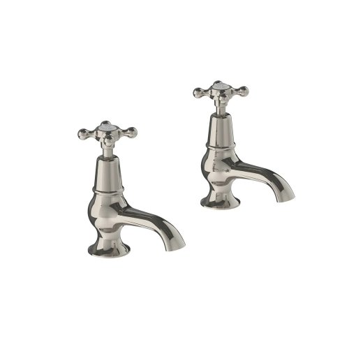 Lefroy Brooks Classic Krany wannowe stojące - zestaw Silver Nickel CH8054NK