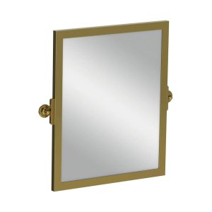 Lefroy Brooks Classic Lustro uchylne z mosiężną ramą Antique Gold LB4509AG