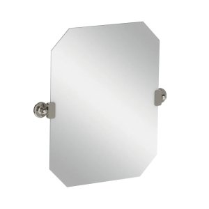 Lefroy Brooks Classic Lustro uchylne ośmiokątne Silver Nickel LB4946NK