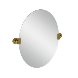 Lefroy Brooks Classic Lustro uchylne okrągłe Antique Gold LB4961AG