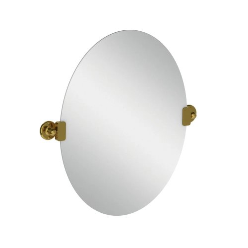 Lefroy Brooks Classic Lustro uchylne okrągłe Antique Gold LB4961AG