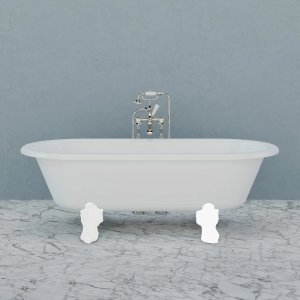 Lefroy Brooks Classic Wanna wolnostojąca 1937x610 mm Biały mat LB8643MW
