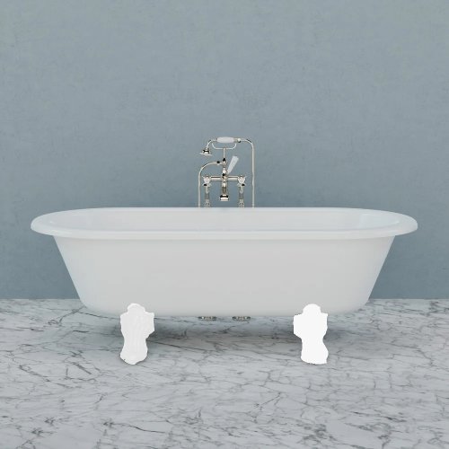 Lefroy Brooks Classic Wanna wolnostojąca 1937x610 mm Biały mat LB8643MW