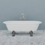 Lefroy Brooks Classic Wanna wolnostojąca 1937x610 mm Biały mat LB8643MW