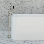 Lefroy Brooks Classic Wanna wolnostojąca 1725x610 mm Biały połysk LB8644WH