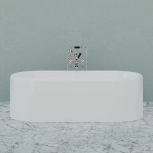 Lefroy Brooks Classic Wanna wolnostojąca 1918x610 mm Biały mat LB8642MW