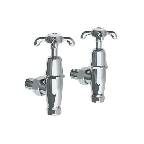 Lefroy Brooks Classic Zawory do grzejników łazienkowych Chrom FH1150CP