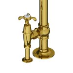 Lefroy Brooks Classic Zawory do grzejników łazienkowych Polished Brass FH1150PB