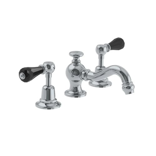 Lefroy Brooks La Chapelle Bateria umywalkowa 3-otworowa z korkiem automatycznym Chrom CR1204CP