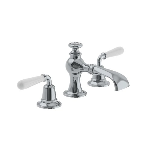 Lefroy Brooks La Chapelle Bateria umywalkowa 3-otworowa z korkiem automatycznym Chrom FW1205CP