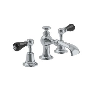 Lefroy Brooks La Chapelle Bateria umywalkowa 3-otworowa z korkiem automatycznym Chrom CR1205CP