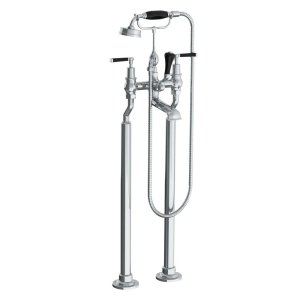 Lefroy Brooks Mackintosh Bateria wannowa wolnostojąca z zestawem prysznicowym Chrom MB1144CP
