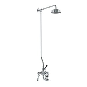 Lefroy Brooks Mackintosh Bateria wannowa termostatyczna 2-otworowa z deszczownicą Ø 154 mm Chrom DMMK8821CP