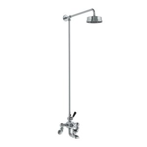 Lefroy Brooks Mackintosh Bateria wannowa termostatyczna 2-otworowa z deszczownicą Ø 154 mm Chrom WMMK8821CP