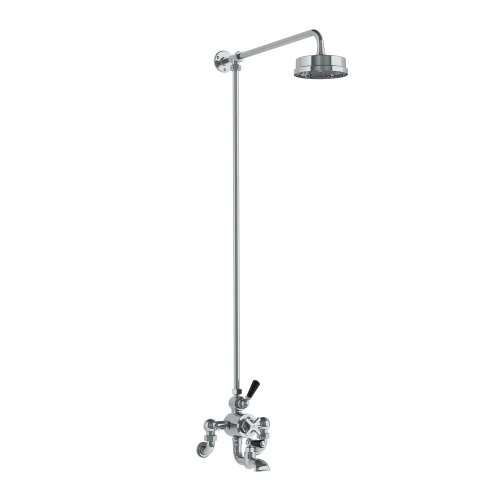 Lefroy Brooks Mackintosh Bateria wannowa termostatyczna 2-otworowa z deszczownicą Ø 154 mm Chrom WMMK8821CP