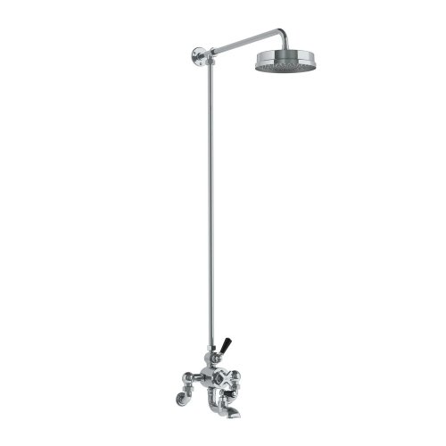 Lefroy Brooks Mackintosh Bateria wannowa termostatyczna 2-otworowa z deszczownicą Ø 197 mm Chrom WMMK8822CP