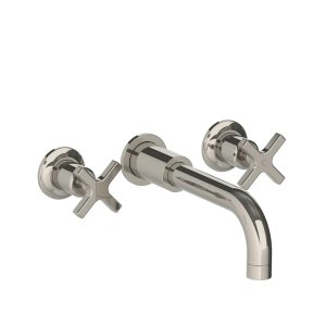 Lefroy Brooks Mackintosh Bateria wannowa 3-otworowa podtynkowa Silver Nickel MH1258NK