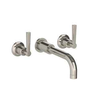 Lefroy Brooks Mackintosh Bateria wannowa 3-otworowa podtynkowa Silver Nickel ML1258NK