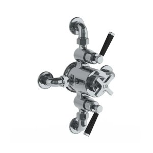 Lefroy Brooks Mackintosh Bateria termostatyczna natryskowa ścienna 2-drożna Chrom MB8746CP